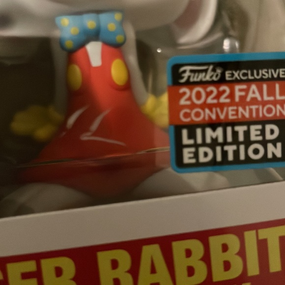 Funko POP! Who Framed Roger Rabbit NYCC 2022 Fall Convention Shared Exclusive - Picture 7 of 15